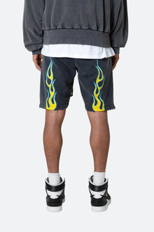 Flame Shorts | Black
