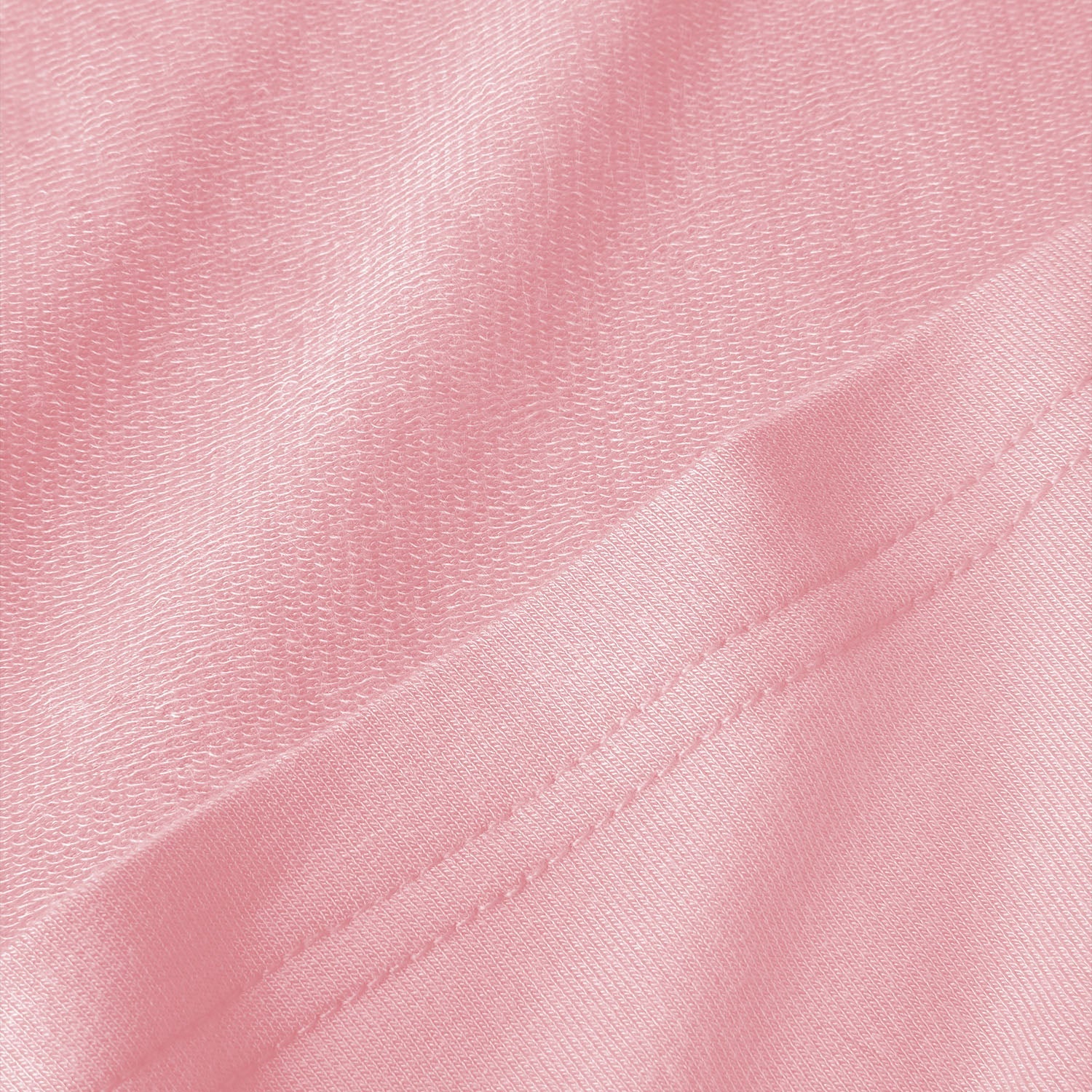 Modal French Terry Lounge Tee | Flamingo