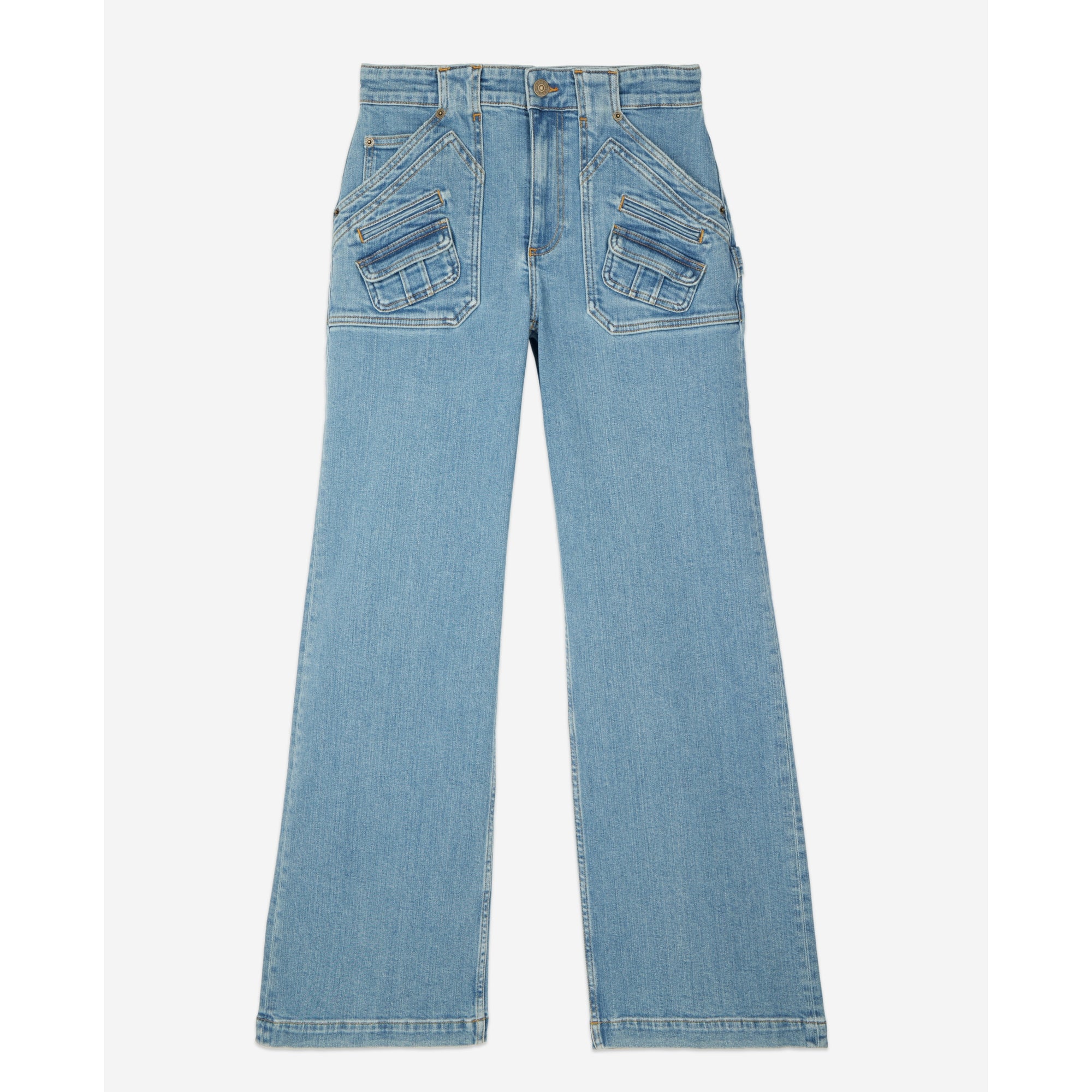 Flare Jeans | Women | Blue