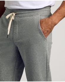 Fleece French Terry Joggers | Dark Heather Gray
