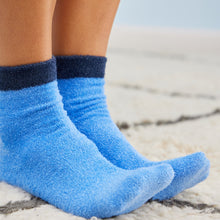 Fuzzy Lounge Socks | Glacier