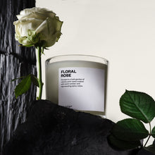 Floral Rose Candle | Dossier Original (9 oz)