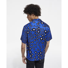 Floral Hawaiian Collar Shirt | Men | Navy x Black