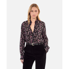 Floral Print Shirt | Women | Black