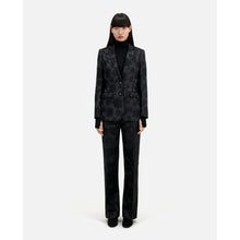 Floral Suit Jacket | Women | Black