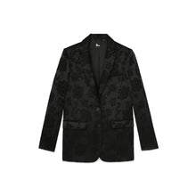 Floral Suit Jacket | Women | Black