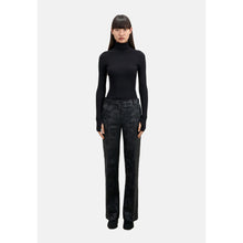 Floral Suit Trousers | Women | Black