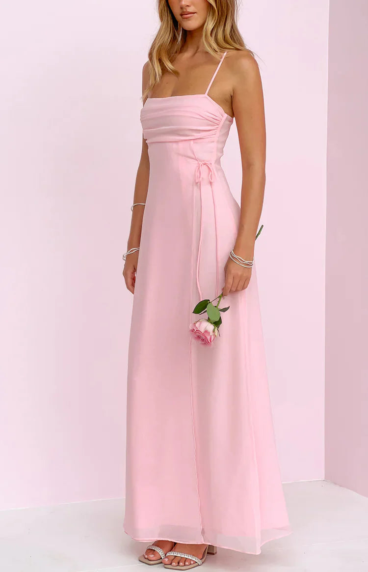 Flossie Sleeveless Prom Dress | Pink