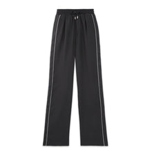 Flowing Satin Pants With Drawstring | Women | Black