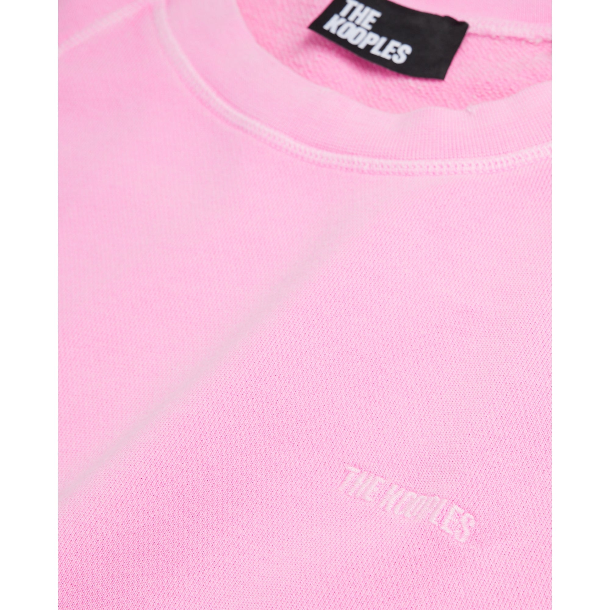 Fluorescent Sweatshirt With Logo | Women | Fluo Pink