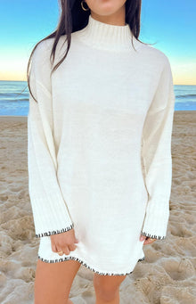 Flynn Sweater Dress | Cream