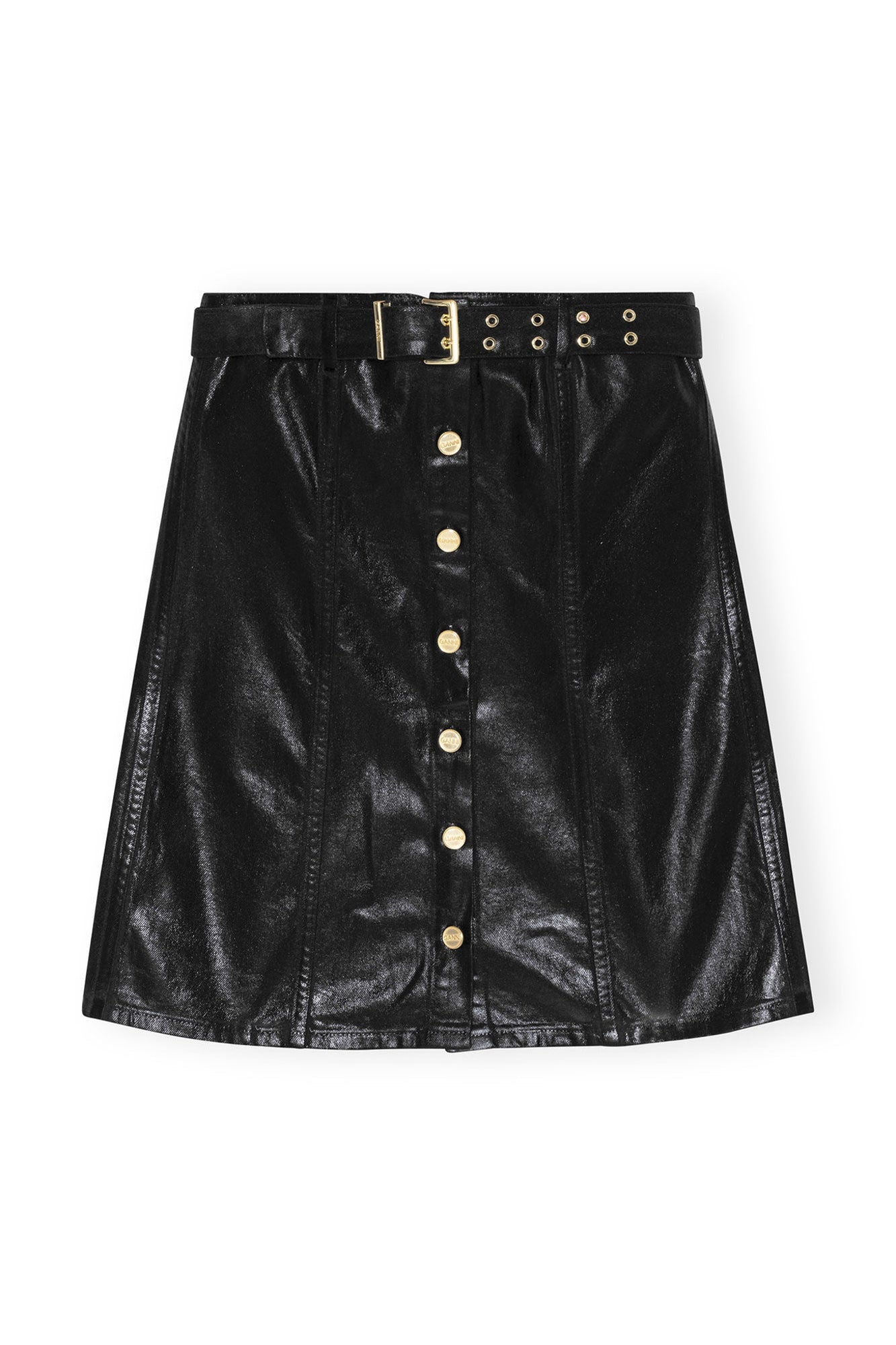 Foil Denim Corsage | Black