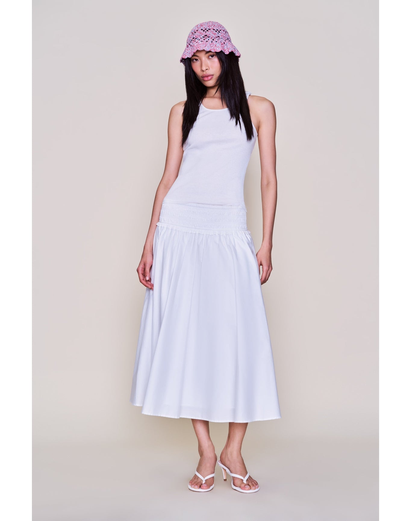 Fontana Skirt | White