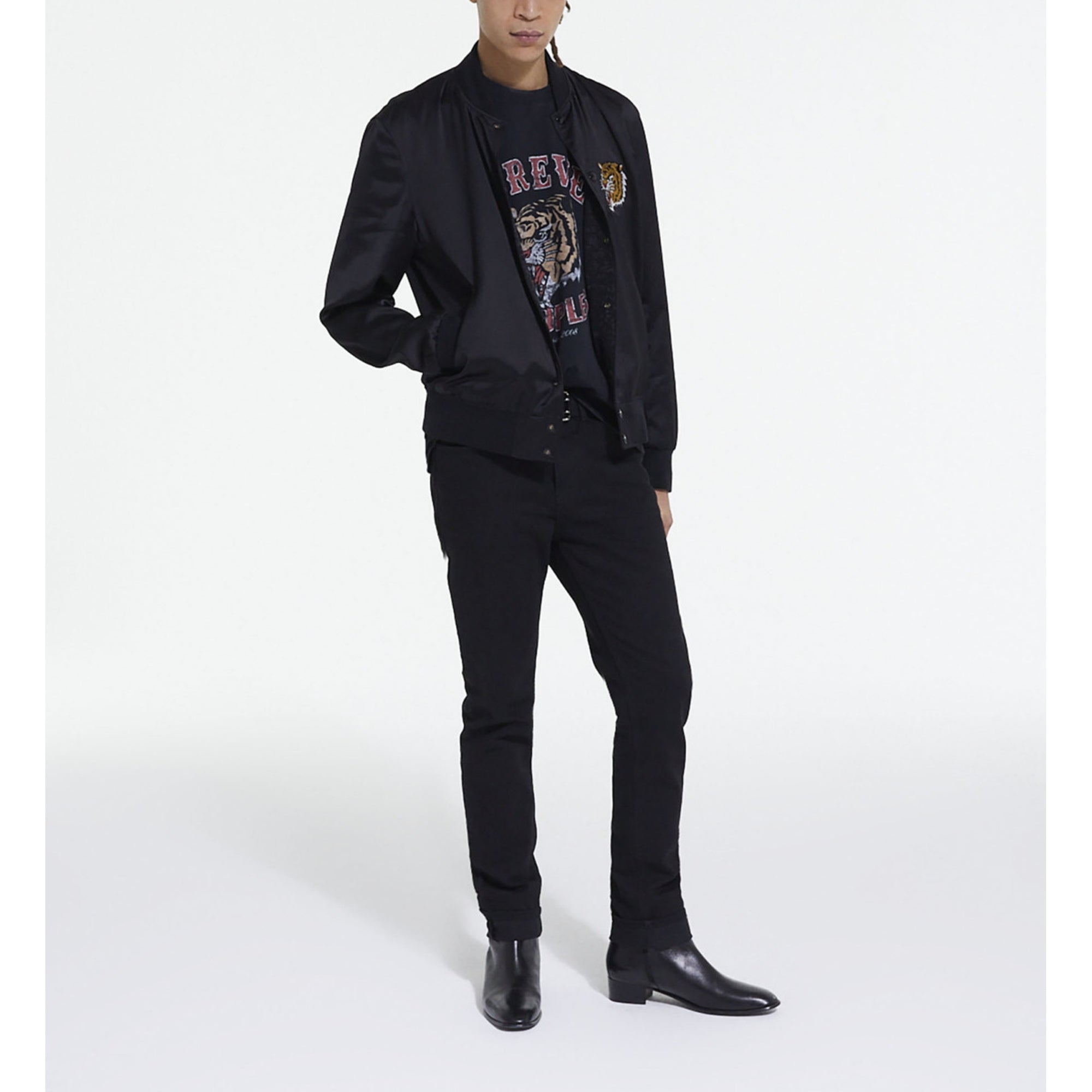 Forever Kooples Reversible Jacket | Men | Black