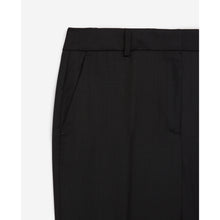 Formal Flowing Pants In Wool | Women | Black