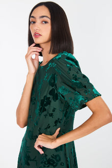 Fran Dress | Emerald