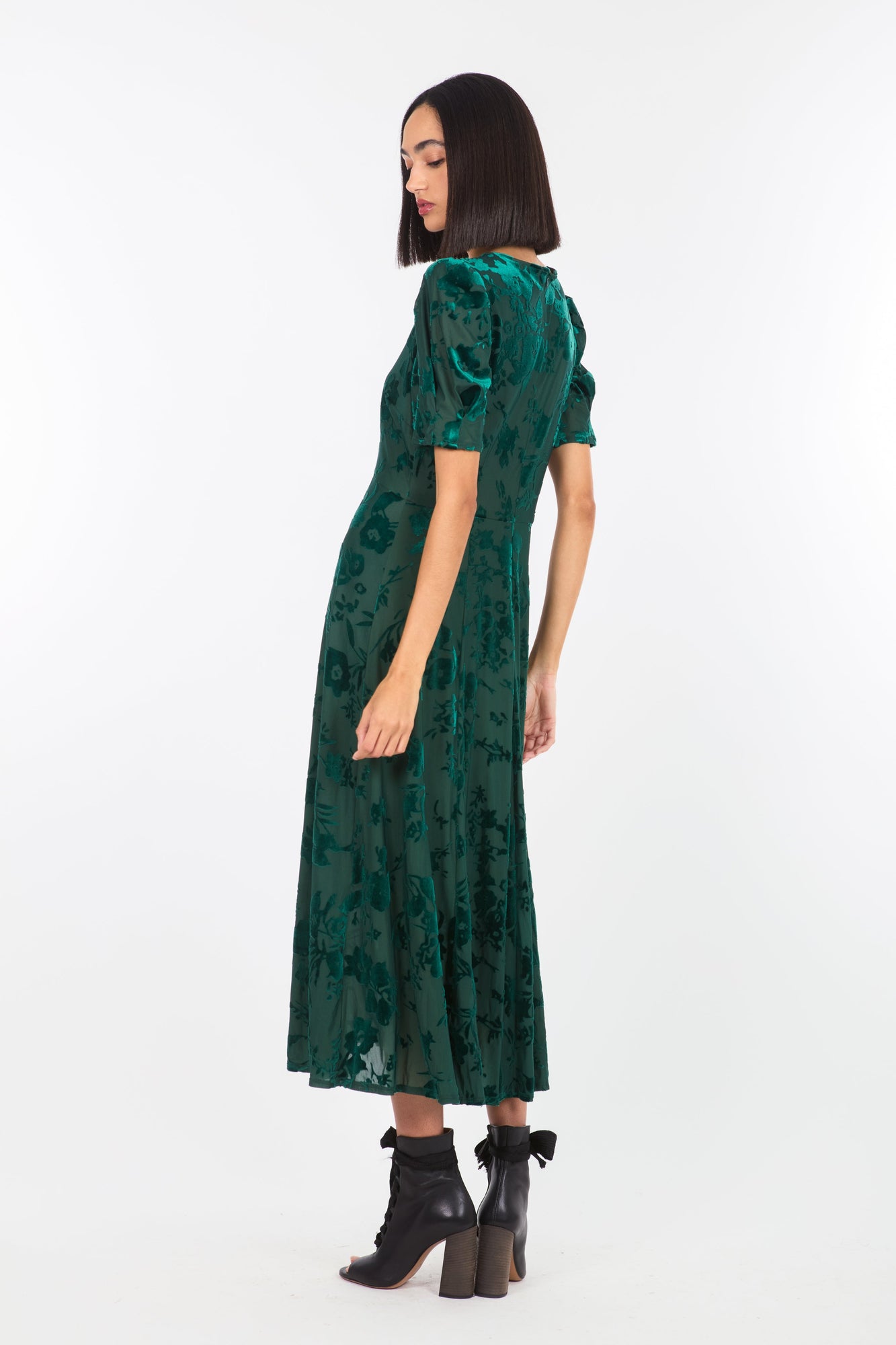 Fran Dress | Emerald