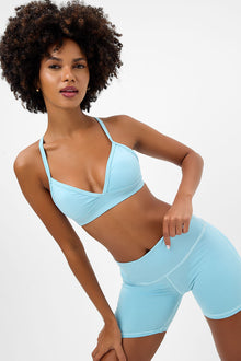 Billie Baby Blue Sports Bra