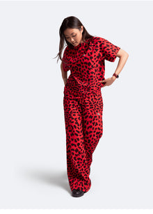 Free Flow T-Shirt | Red Leo