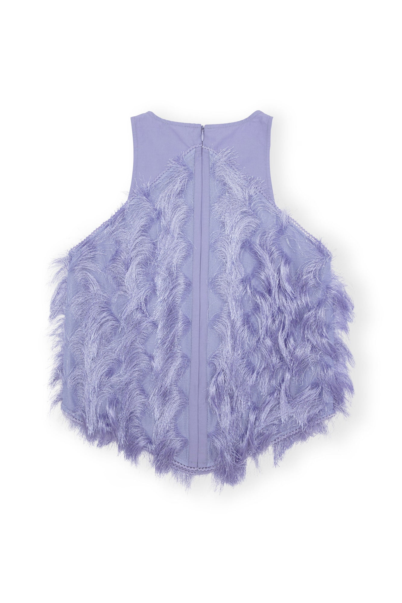 Fringe Top | Persian Violet