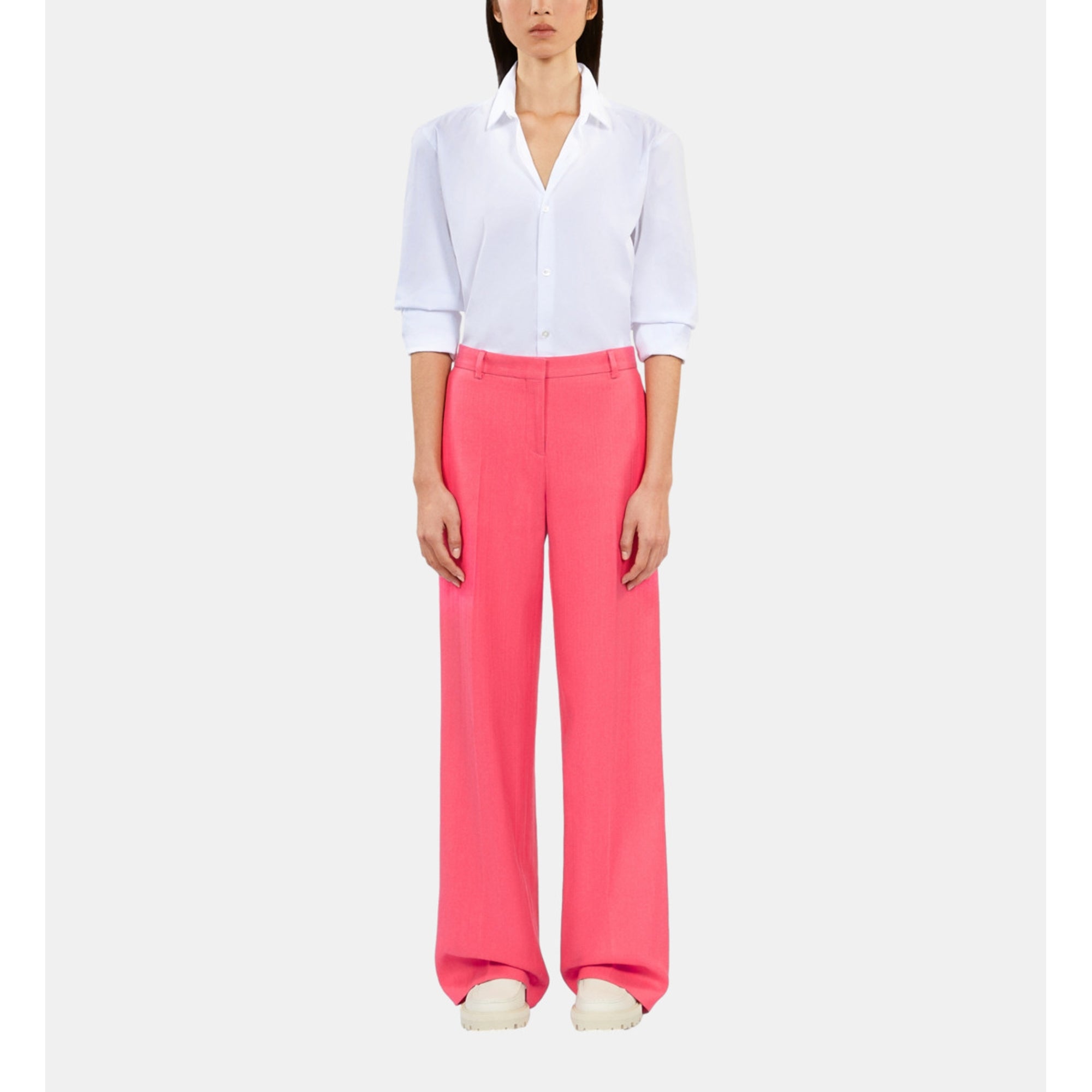 Fuchsia Suit Trousers | Women | Retro Pink