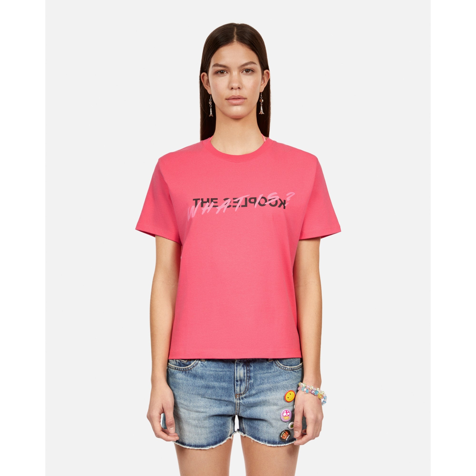 Fuchsia What Is T-Shirt | Women | Retro Pink