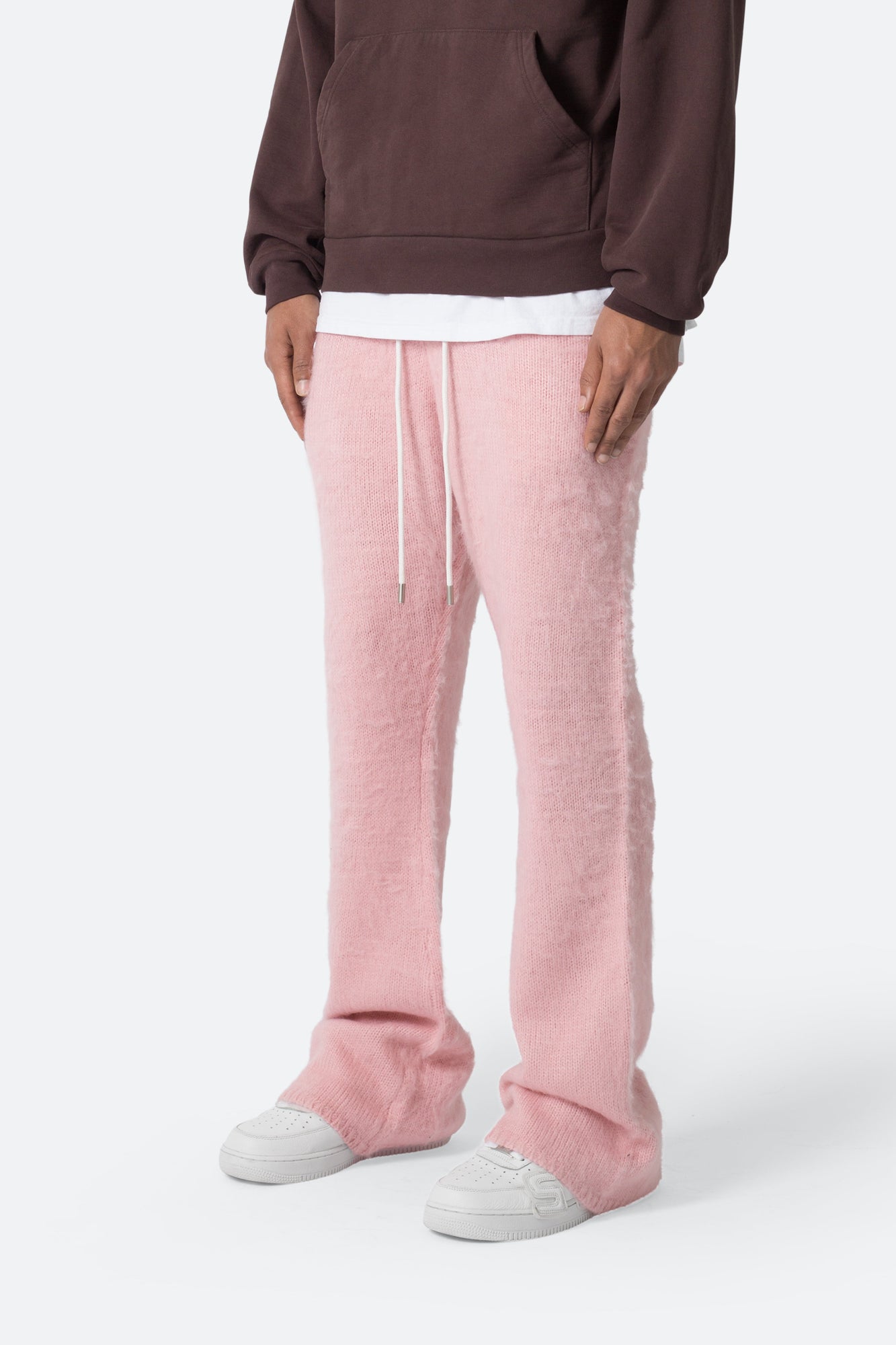 Fuzzy Sweatpants | Pink