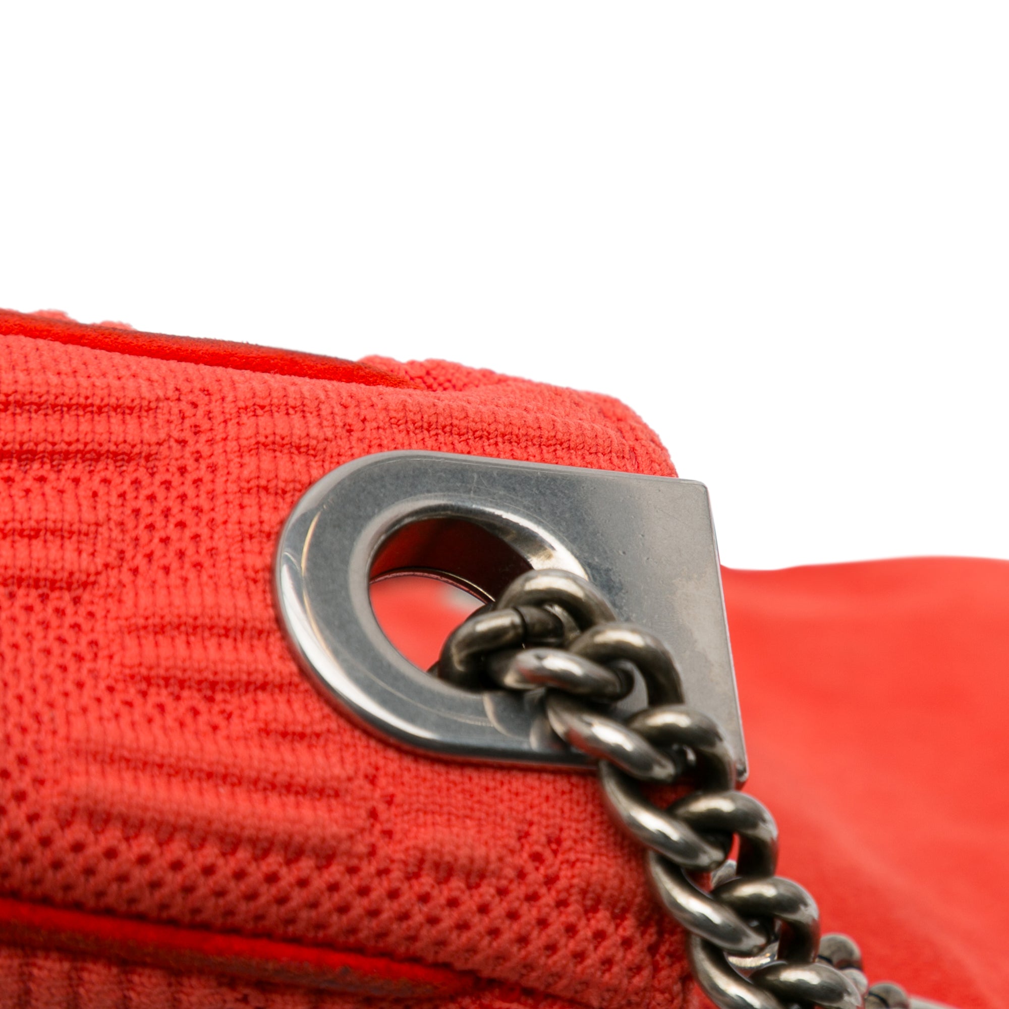 Fendi | Pre-Owned Midi Chain Baguette | Red