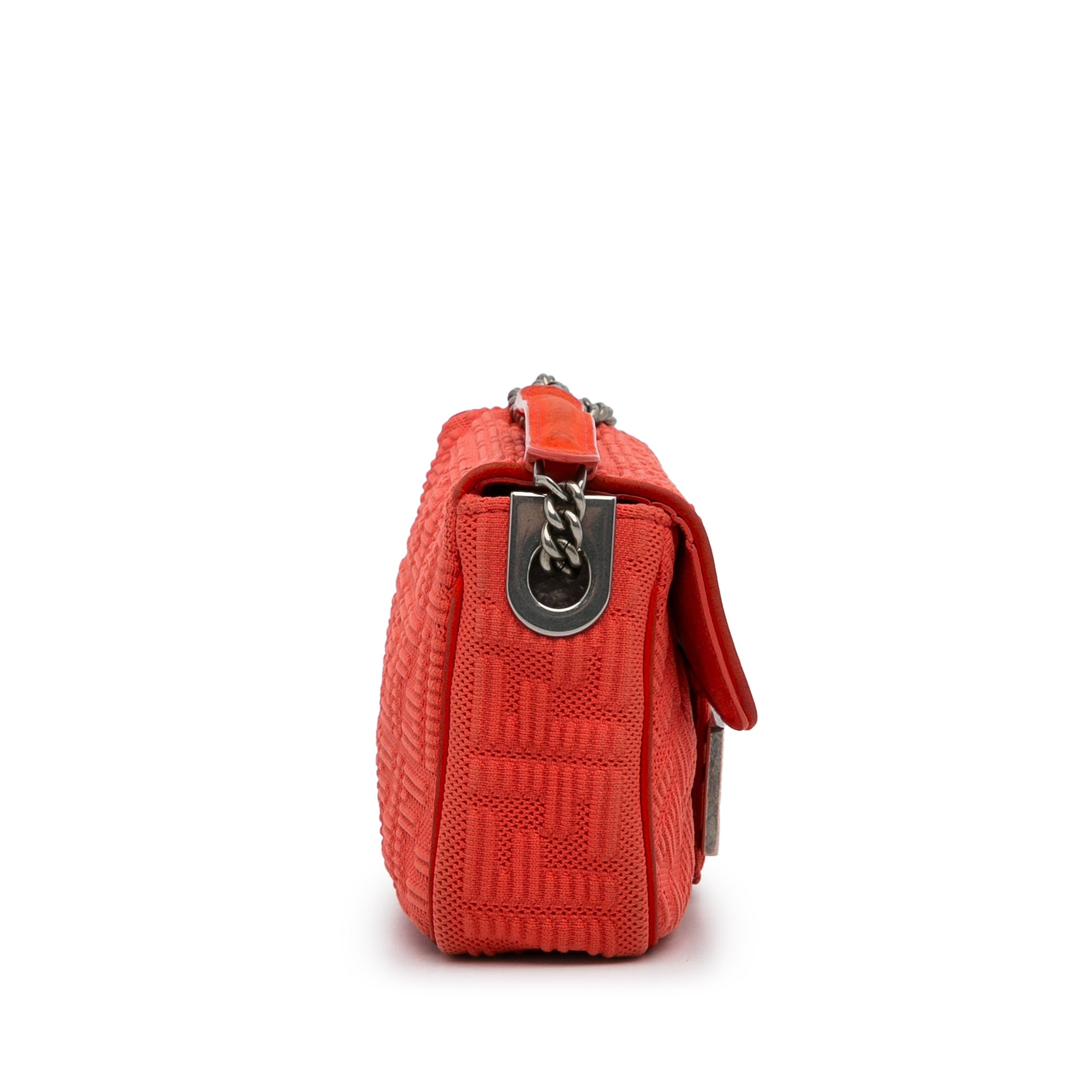 Fendi | Pre-Owned Midi Chain Baguette | Red