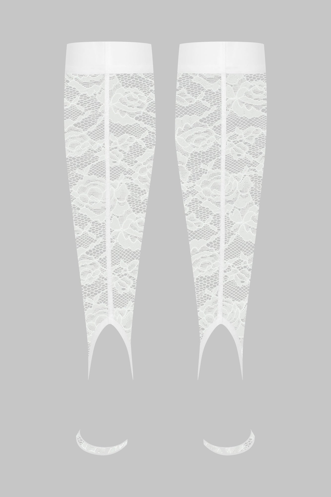Leg Warmers - Flashback | White