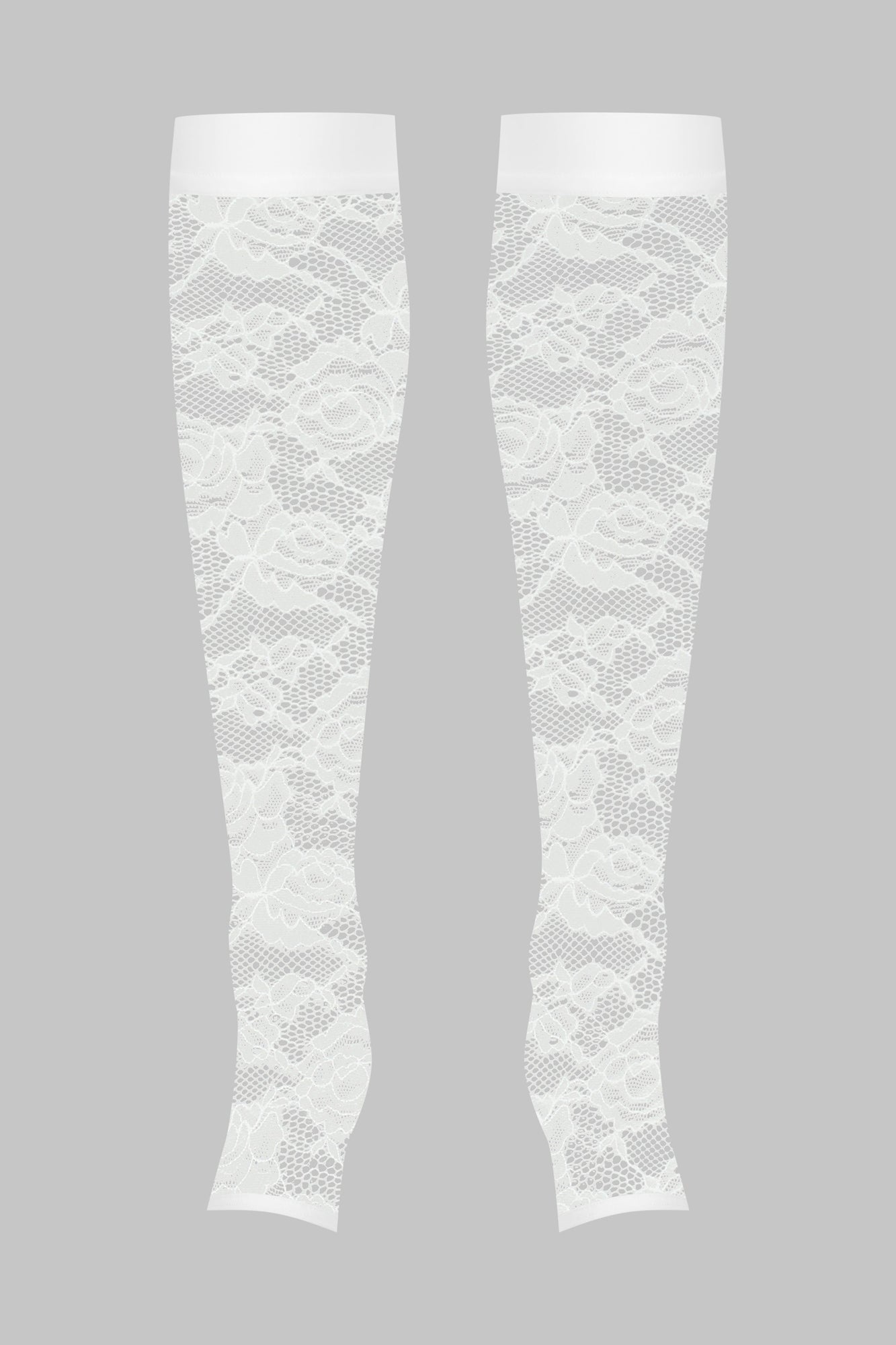 Leg Warmers - Flashback | White