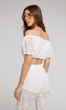 Jocia Lace Top | White