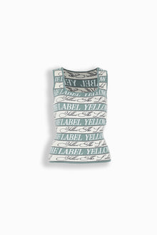 Yellow Signature Knit Tank | Multicolor