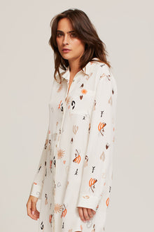 Sleep Shirt | Hepworth Print