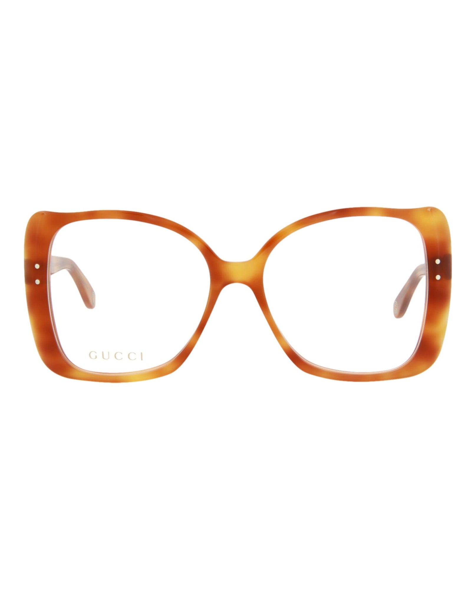 Gucci Oversized Acetate Optical Frames | Havana