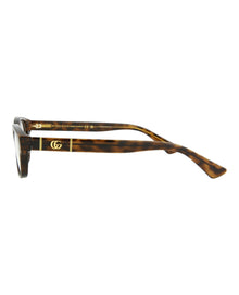 Gucci Square Injection Optical Frames | Havana