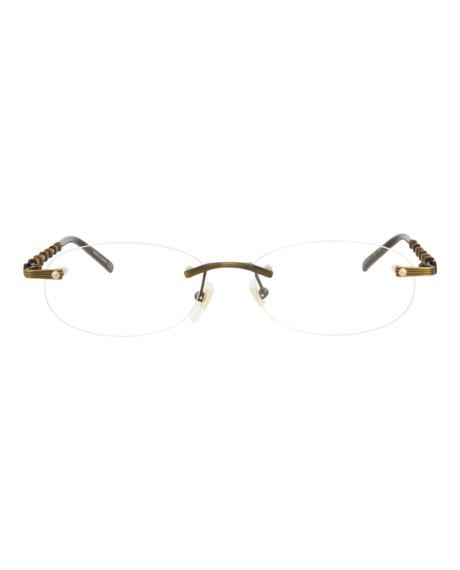 Gucci Round Metal Optical Frames | Gold