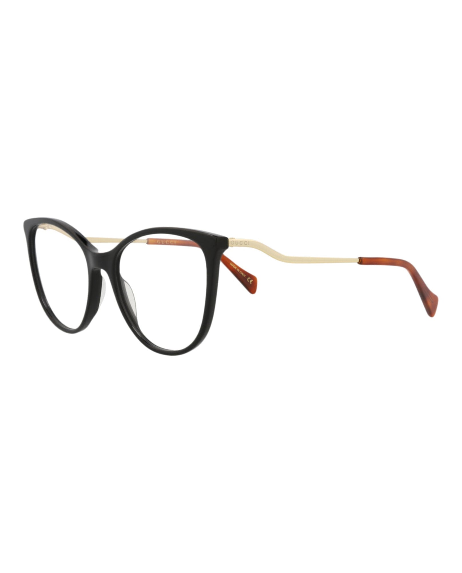 Gucci Cat Eye Acetate Optical Frames | Black