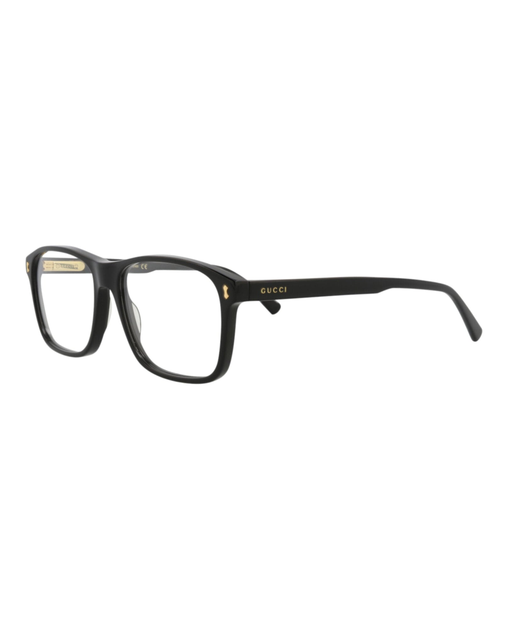 Gucci Square Acetate Optical Frames | Black