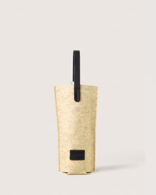 Hana Merino Wool Bottle Bag | Champagne