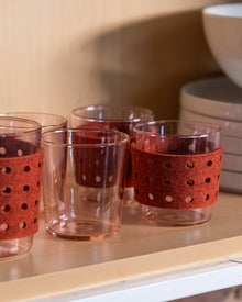 Small | 2 Pack | Glas Merino Wool Perforated Sleeve | Mahogany