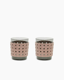 2 Pack | Glas Merino Wool Large Perforated Sleeve | Rose Quartz