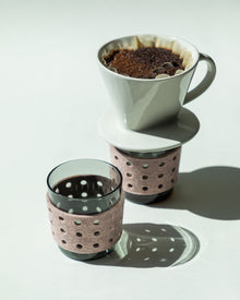 2 Pack | Glas Merino Wool Small Perforated Sleeve | Rose Quartz