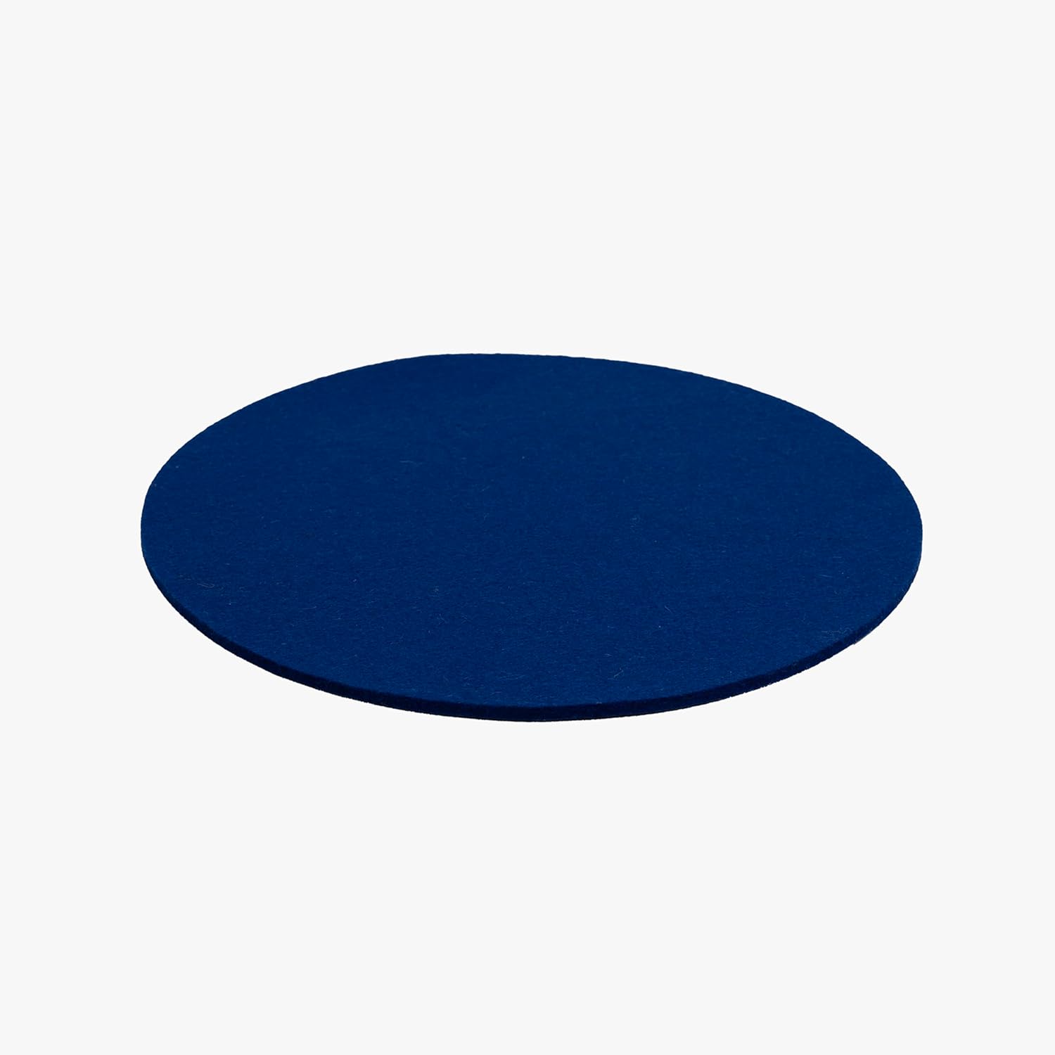 Merino Wool 8" Round Trivet | Midnight