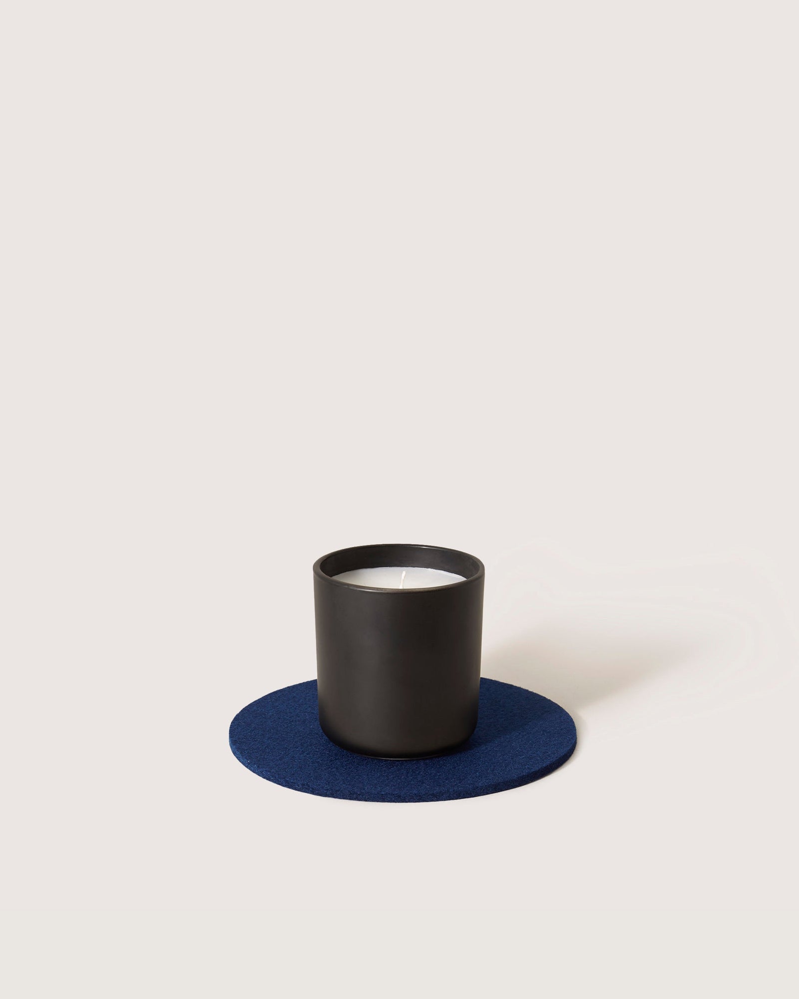 Merino Wool 8" Round Trivet | Marine