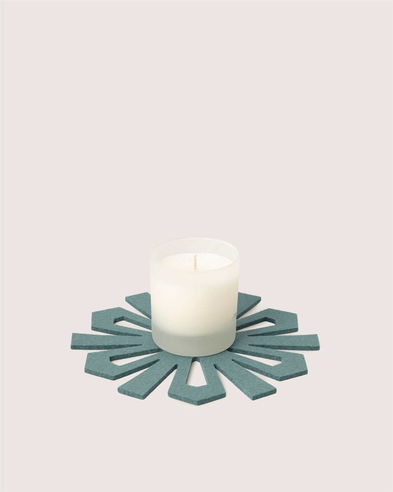 Merino Wool Snowflake Trivet | Spruce