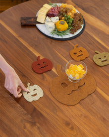 Merino Wool Pumpkin Trivet | Miso