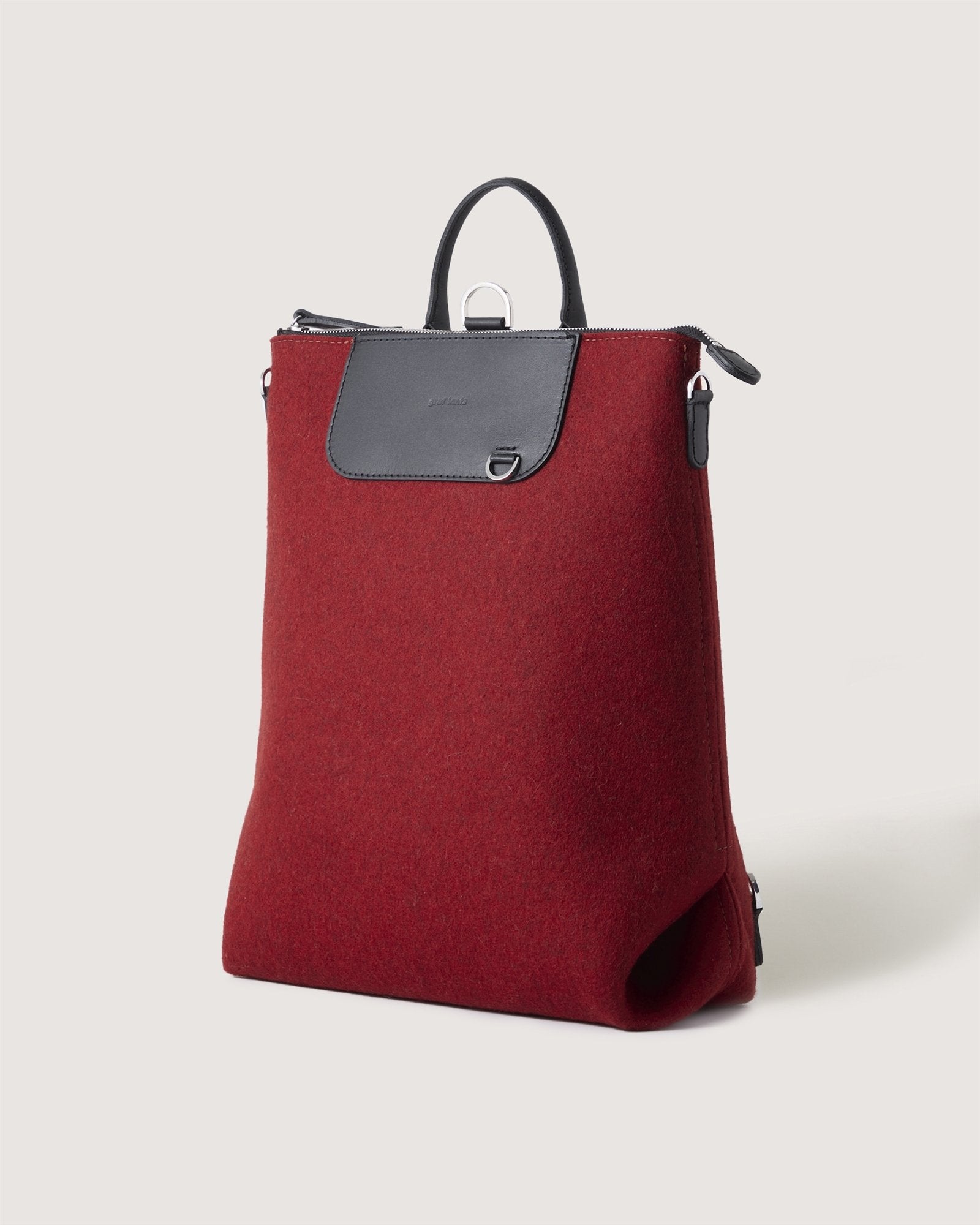 Bedford Merino Wool Backpack | Cherry