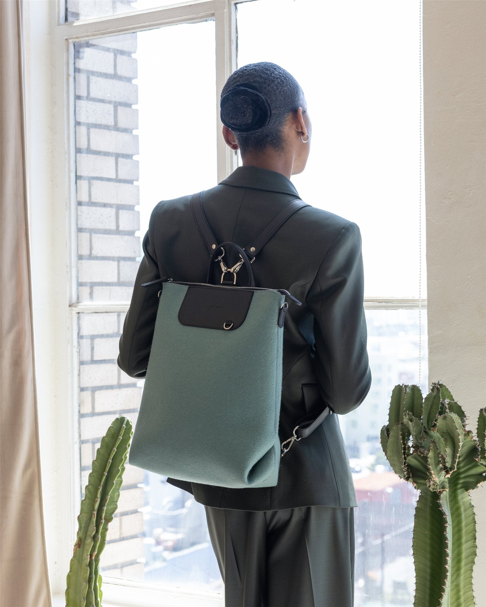 Bedford Merino Wool Backpack | Spruce