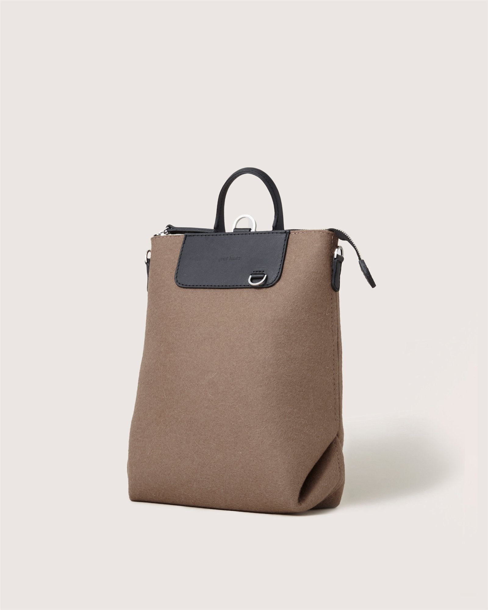 Bedford Merino Wool Midi Backpack | Cumin